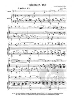 Serenade C-Dur op. 32 von Johann Benjamin Groß 