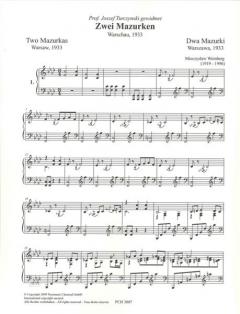 Verschiedene Klavierstücke von Mieczyslaw Weinberg im Alle Noten Shop kaufen