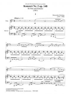 Konzert Nr.2 op. 148 von Mieczyslaw Weinberg 