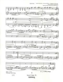 Sonatine op. 49 und Sonate op. 49bis von Mieczyslaw Weinberg 