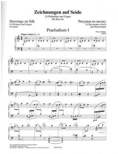 Zeichnungen auf Seide von Firouz Bakhor 