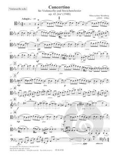 Concertino op. 43 bis (1948) von Mieczyslaw Weinberg 