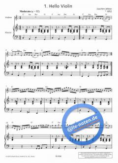 My Blue Violin von Joachim Johow im Alle Noten Shop kaufen