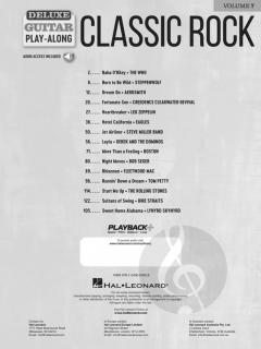 Deluxe Guitar Play-Along Vol. 7: Classic Rock 