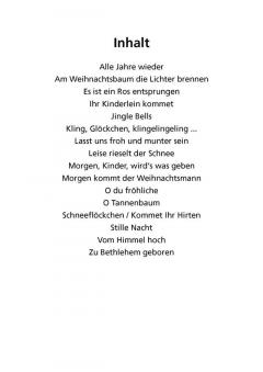 Weihnachtslieder für Klavier (Download) im Alle Noten Shop kaufen