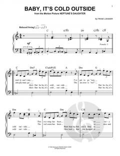 Baby, It's Cold Outside von Frank Loesser (Download) 