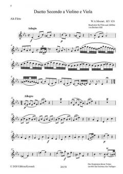 Duetto secondo KV 424 