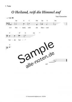 O Heiland, reiß die Himmel auf (Download) 