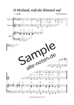 O Heiland, reiß die Himmel auf (Download) 