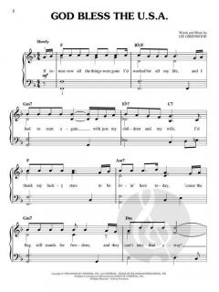 God Bless The USA (Easy Piano) von Lee Greenwood 