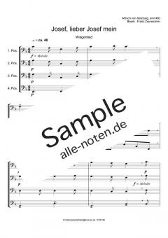 Josef, lieber Josef mein (Download) 