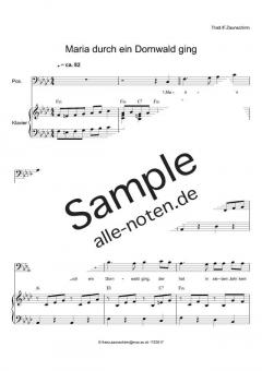 Maria durch ein Dornwald ging (Download) 