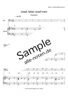 Josef, lieber Josef mein (Download) 