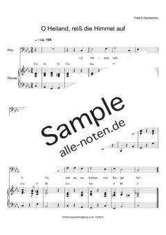 O Heiland, reiß die Himmel auf (Download) 