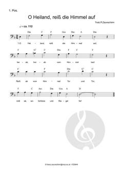 O Heiland, reiß die Himmel auf (Download) 