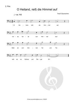 O Heiland, reiß die Himmel auf (Download) 