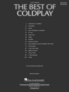 The Best Of Coldplay Easy Piano 