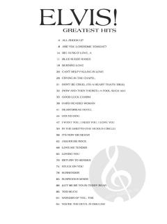Elvis! Greatest Hits von Elvis Presley 