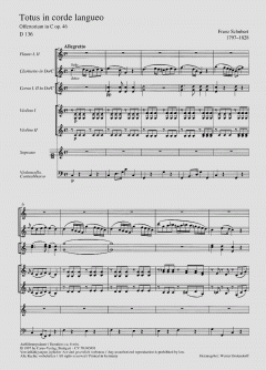 Totus in corde langueo D136 von Franz Schubert 