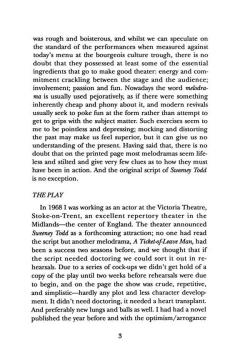 Sweeney Todd Paperback Libretto von Stephen Sondheim 