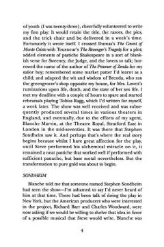 Sweeney Todd Paperback Libretto von Stephen Sondheim 