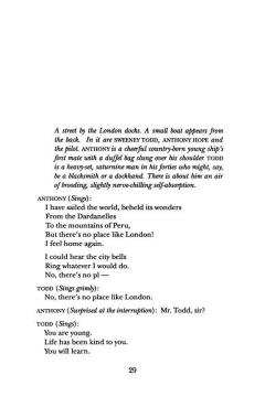 Sweeney Todd Paperback Libretto von Stephen Sondheim 