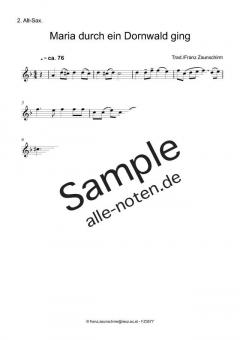 Maria durch ein Dornwald ging 