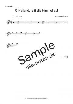 O Heiland, reiß die Himmel auf 