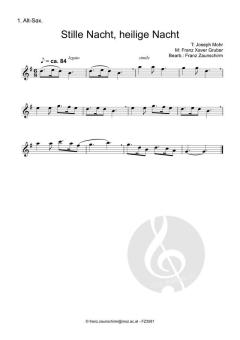 Stille Nacht, heilige Nacht von Franz Xaver Gruber 