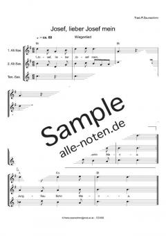 Josef, lieber Josef mein 