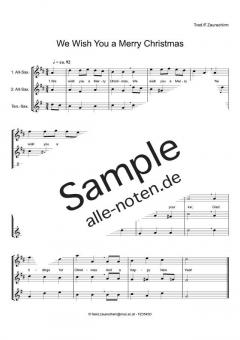 We wish you a Merry Christmas 