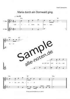 Maria durch ein Dornwald ging 