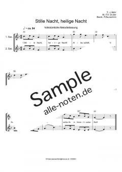 Stille Nacht, heilige Nacht von Franz Xaver Gruber 