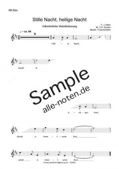 Stille Nacht, heilige Nacht von Franz Xaver Gruber 