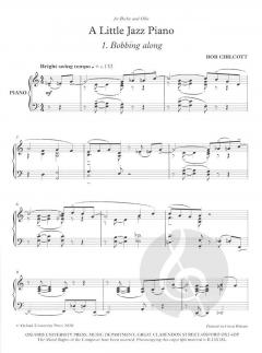 A Little Jazz Piano von Bob Chilcott 
