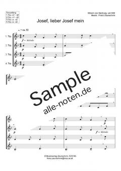 Josef, lieber Josef mein (Download) 