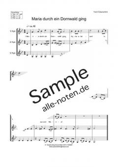 Maria durch ein Dornwald ging (Download) 