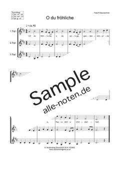 O du fröhliche 