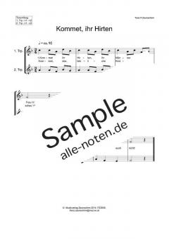Kommet ihr Hirten 