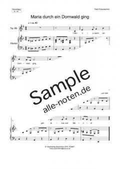 Maria durch ein Dornwald ging (Download) 