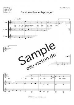 Es ist ein Ros entsprungen (Download) 