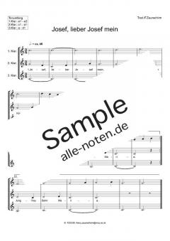 Josef, lieber Josef mein (Download) 