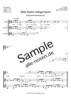 Stille Nacht, heilige Nacht von Franz Xaver Gruber (Download) 