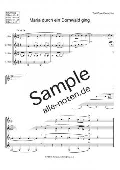 Maria durch ein Dornwald ging (Download) 