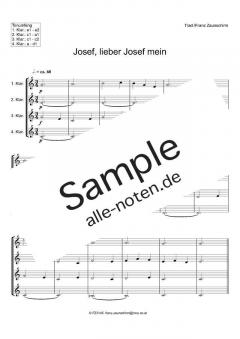 Josef, lieber Josef mein (Download) 
