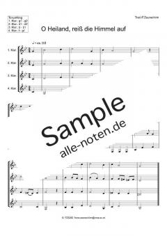 O Heiland, reiß die Himmel auf (Download) 