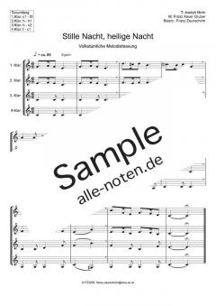 Stille Nacht, heilige Nacht von Franz Xaver Gruber (Download) 