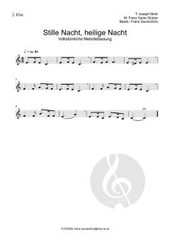 Stille Nacht, heilige Nacht von Franz Xaver Gruber (Download) 