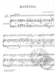 3 Stücke op. 17 von Joseph Sulzer 