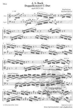 Doppelkonzert von Johann Sebastian Bach 